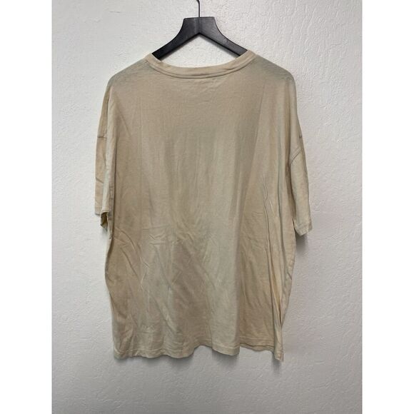 AE American Eagle Band Tee Shirt Men's L/XL Grateful Dead Beige Short Sleeve - Picture 3 of 3